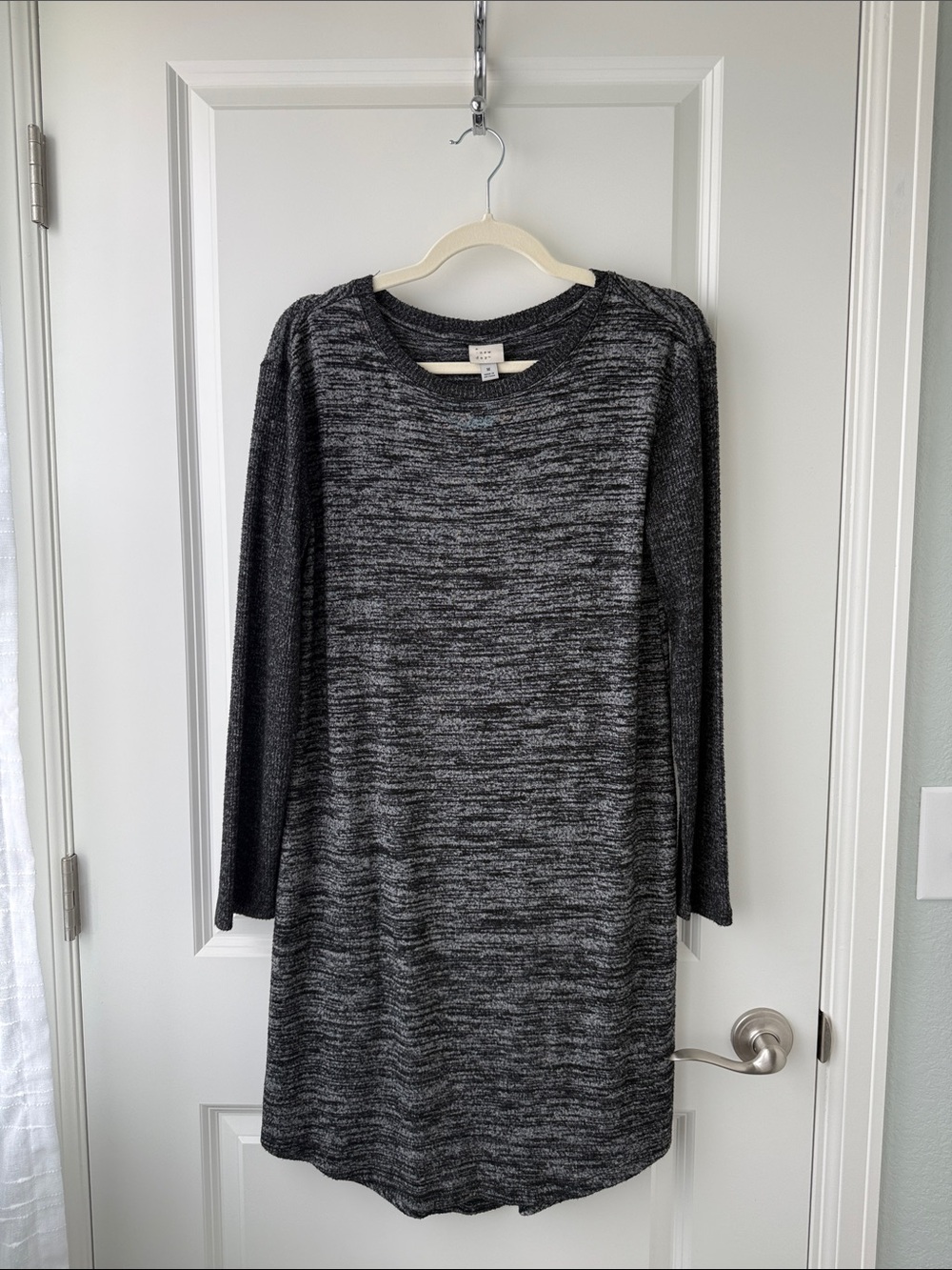 a new day Gray Marled Crewneck Sweater